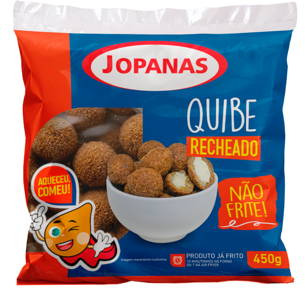 Quibe Recheado com Requeijão