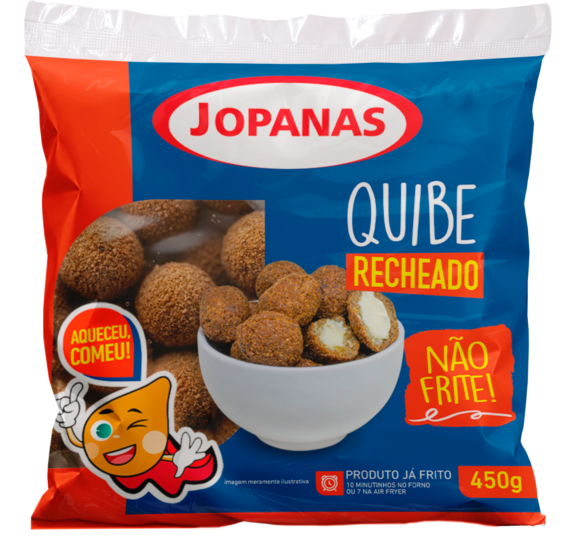 Quibe Recheado com Requeijão