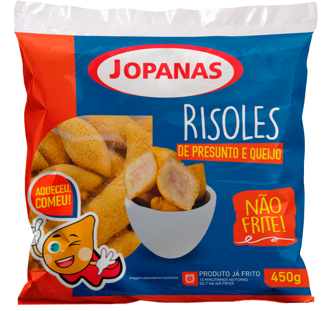 Risoles de Presunto e Queijo